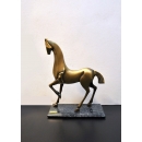銅雕抽象造型馬擺飾  (y14910 銅雕系列 銅雕動物)